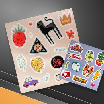 Наклейки из пленки